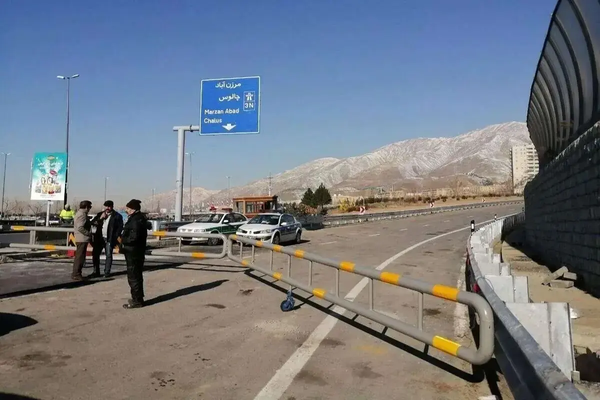 جاده چالوس یک طرفه شد / ترافیک جاده های خراسان روان است