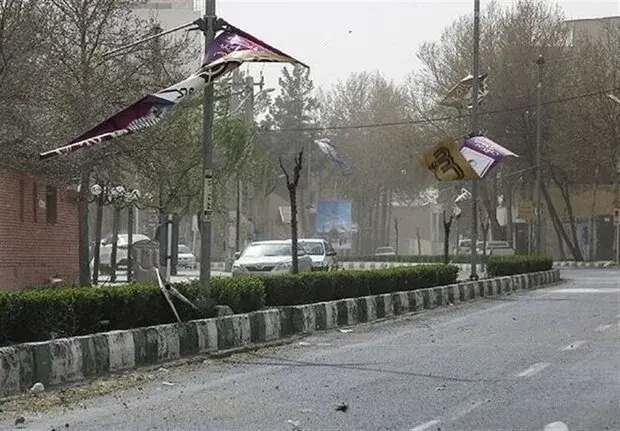 هشدار هواشناسی درباره وزش باد شدید و گردوخاک