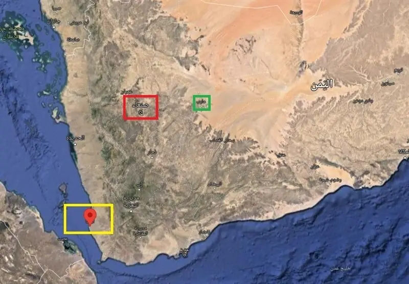 هدف قرار گرفتن مجدد مواضع مزدوران عربستان در بندر المخاء یمن - تسنیم