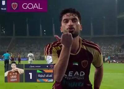 قربانی از روی نیمکت برخواست و گل زد!