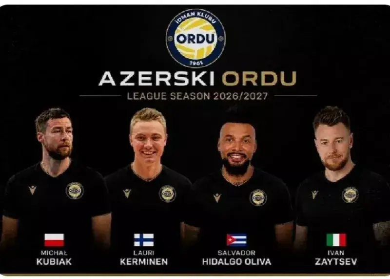 دورهمی عجیب ستارههای والیبال دنیا در آذربایجان
