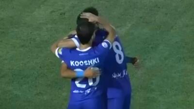  دبل سحرخیزان، گل دوم استقلال به مس شهربابک