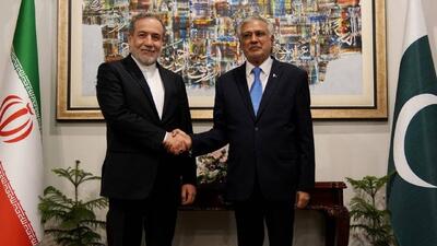 پیام تبریک وزیر امور خارجه به همتای پاکستانی به مناسبت روز استقلال این کشور