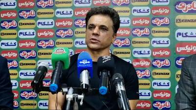  رضایی: فقط روی اشتباهات خودمان به پرسپولیس باختیم؛ برای قهرمانی بستن تیم را دوست دارم