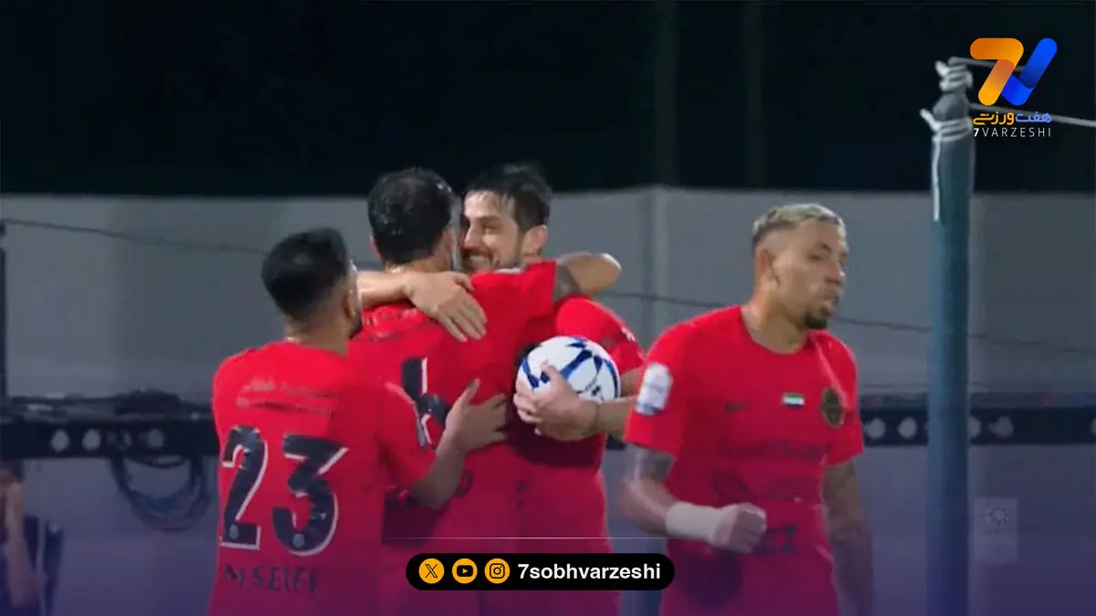 گل دیدنی شباب الاهلی با پاس گل سردار آزمون