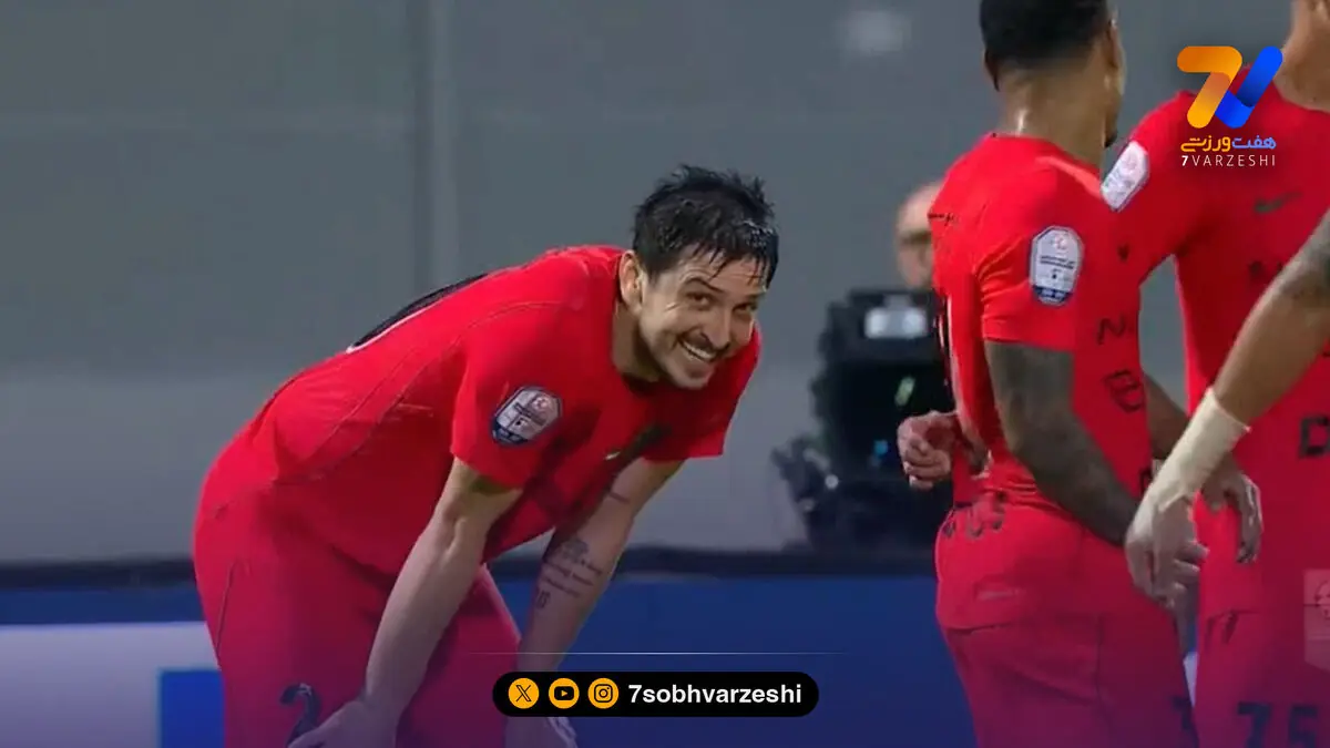  سوپرگل سردار آزمون؛ گل سوم شباب الاهلی مقابل خورفکان