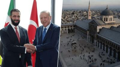 اردوغان «مشتاق» نماز خواندن در مسجد اموی