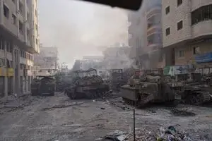  انفجار بمب در مسیر تانک نظامیان صهیونیست در غزه