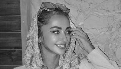  عکس | حضور نفیسه روشن در اکران فیلم سینمایی ماه پنهان
