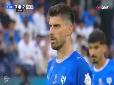 گل چهارم الهلال به الفیصلی (روبن نوس)