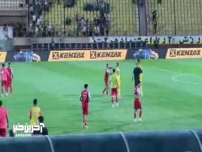  همدلی و شادی پرسپولیسی‌ها بعد از سوت پایان بازی