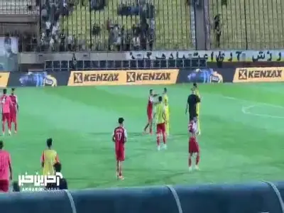 همدلی و شادی پرسپولیسیها بعد از سوت پایان بازی