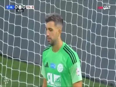 گل اول الهلال به الفیصلی (کریم بنزما)