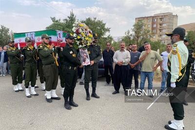 عکس/تشییع پیکر مرزبان شهید علی باوهای در کردستان