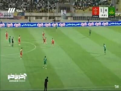  گل دوم پرسپولیس به شمس‌آذر توسط محمد عمری 15