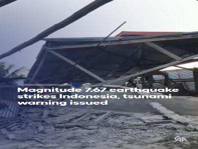 تصاویر جدید از زلزله اندونزی؛ از پسروی آب تا ویرانیهای بهجا مانده