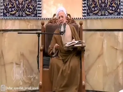 اگر فلانی بد کرد چرا با خدا قهر میکنی؟