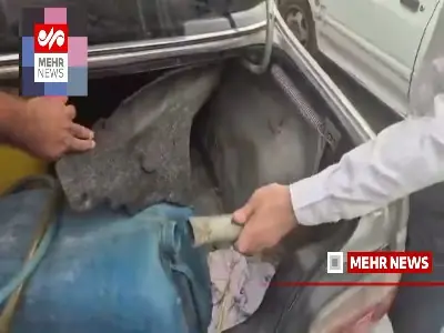 فیلم/ کشف شگرد ماهرانه یک قاچاقچی بنزین توسط دادستان مرکز استان هرمزگان