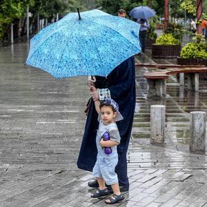 رگبار باران و رعدوبرق در ۷ استان