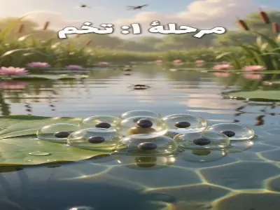 چرخه زندگی قورباغه را یاد بگیریم!