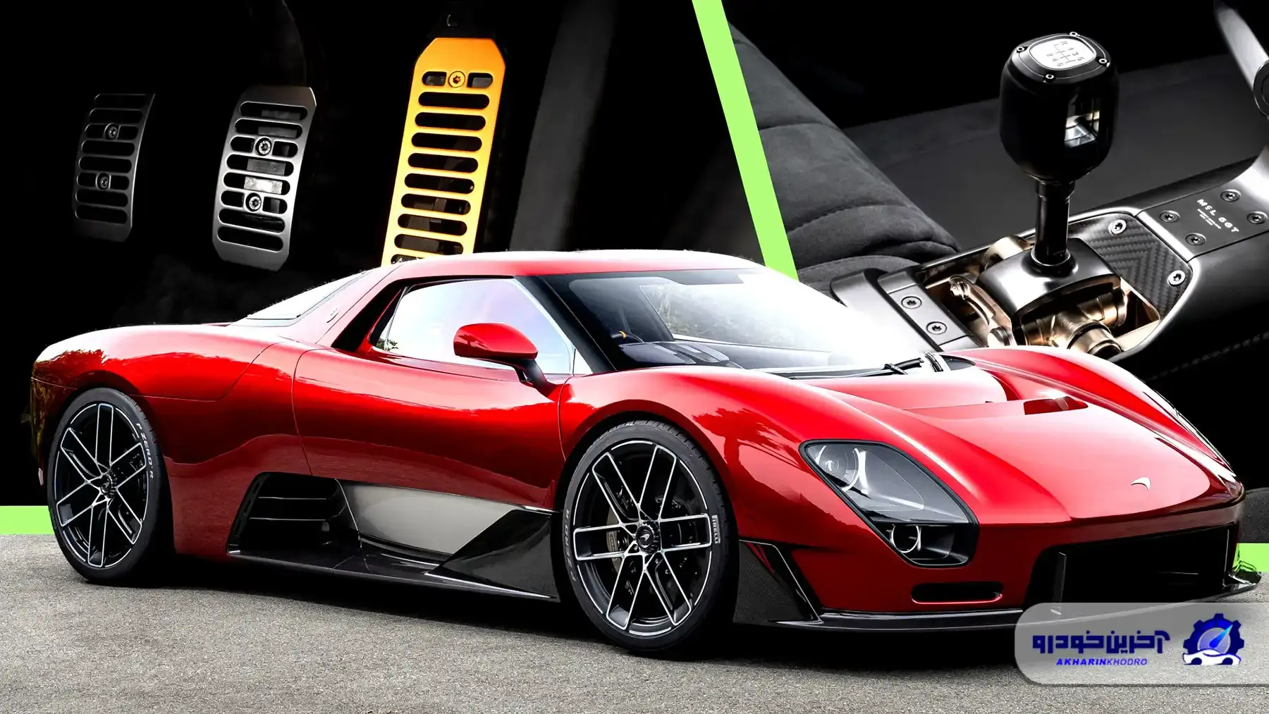 مکلارن McL 6GT با موتور V8 و گیربکس دستی واقعی معرفی شد
