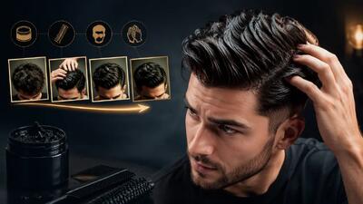  راهنمای کامل ابزار و روش صحیح گلت کردن موی سر