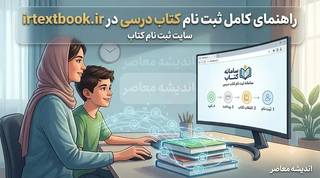 ثبت نام کتاب درسی ۱۴۰۵۱۴۰۶؛ مهلت، سامانه irtextbook.ir و راهنمای کامل سفارش
