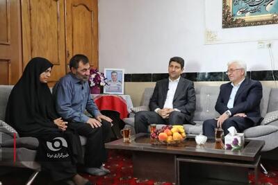 وزیر ارتباطات پای درد دل مادر شهید نشست / عهدی که در خراسان شمالی تکرار شد