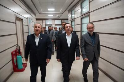  بازدید استاندار قزوین از شرکت شهرک‌های صنعتی استان
