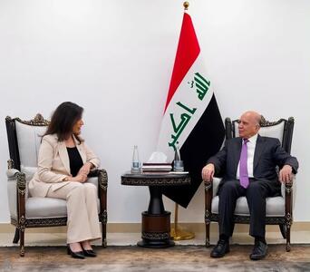 تأکید وزیر خارجه عراق بر حمایت ثابت بغداد از ملت فلسطین