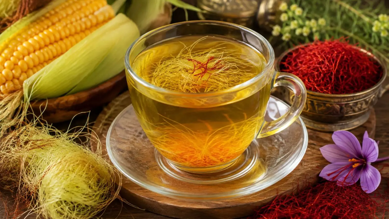 چای کاکل ذرت؛ نوشیدنی طلایی و خوش عطر برای یک عصرانه متفاوت