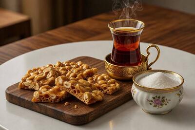  طرز تهیه سوهان بادام زمینی؛ آسان و سریع فقط در چند مرحله ساده