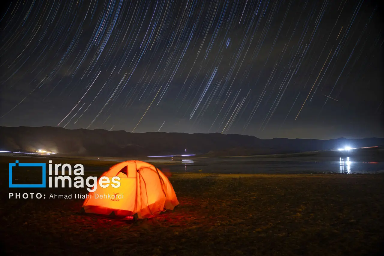 تصاویر | زیبایی های بارش شهابی برساووشی