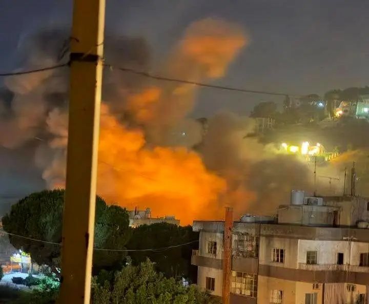 درگیری شدید حزب الله با ارتش اسرائیل در جنوب لبنان/ جنگنده ها اطراف النبطیه الفوقا را بمباران کردند