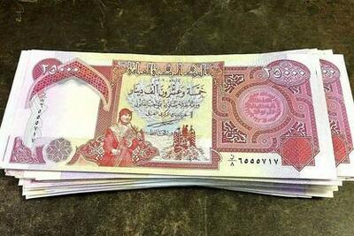 قیمت دینار عراق امروز شنبه ۲۴ مرداد ۱۴۰۵