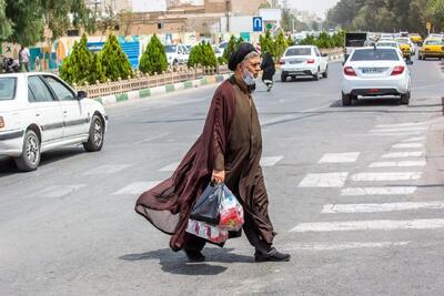 تصاویر؛ گرد و غبار نفس قم را گرفت