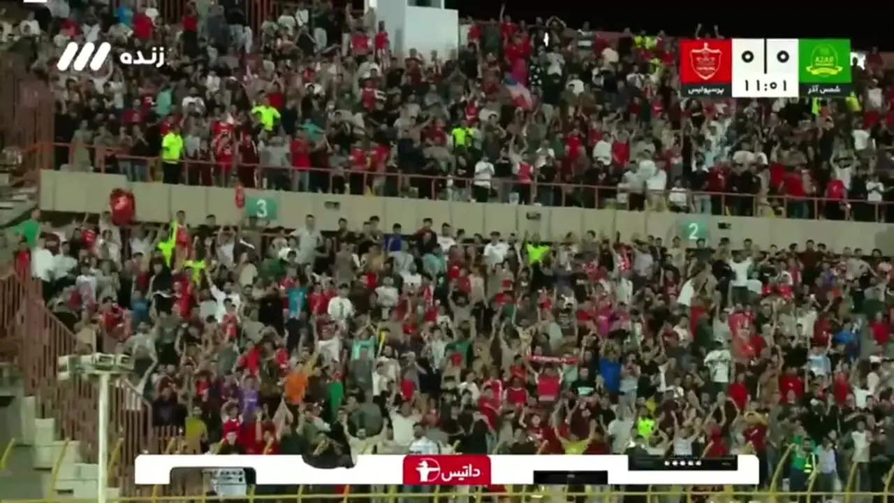 گل اول پرسپولیس به شمسآذر با ضربه محبی + ویدئو