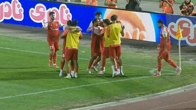  گل اول پرسپولیس به شمس آذر قزوین (محمدمهدی محبی)