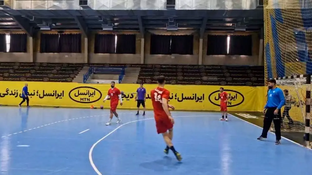 گزارشی از تمرینات تیم ملی هندبال