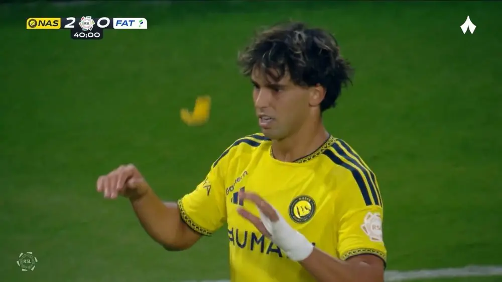 گل دوم النصر به الفتح عربستان (ژوائو فلیکس)
