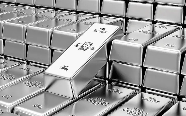 قیمت جهانی نقره؛ امروز شنبه 24 مرداد 1405