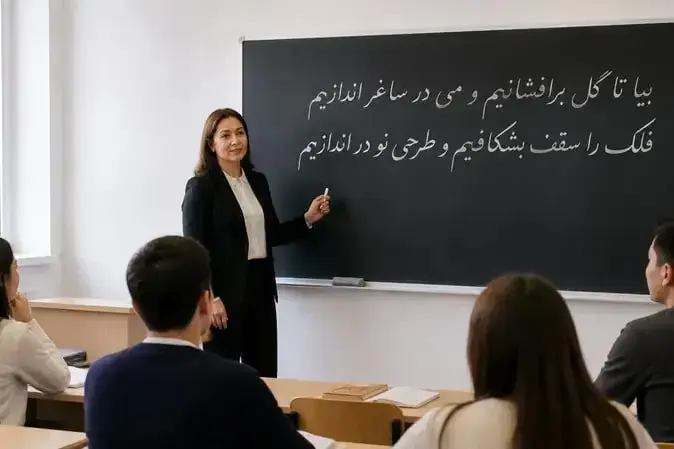تاثیرات توسعه روابط اقتصادی ایران و قزاقستان در گسترش زبان فارسی