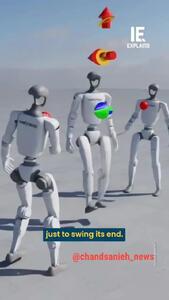 همکاری دو ربات انساننما برای طنابزنی + فیلم