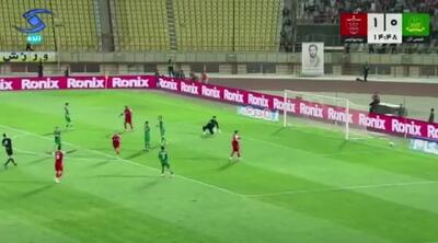  ویدیو: گل دوم پرسپولیس به شمس آذر توسط محمد عمری