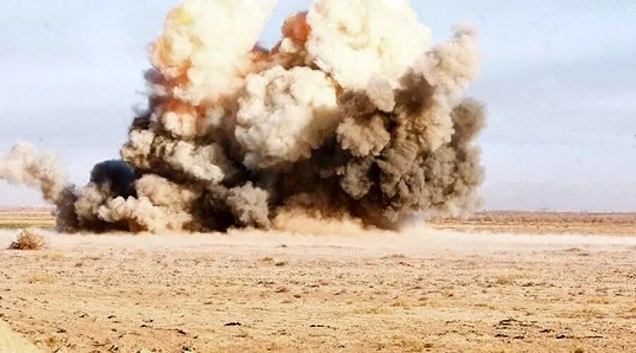 انفجار کنترلشده مهمات دشمن در جاسک انجام میشود