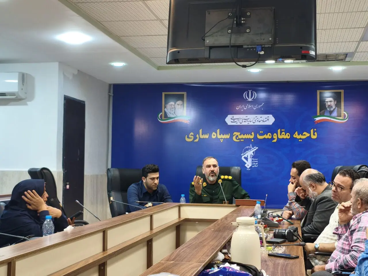  فرمانده سپاه مرکز مازندران: تضعیف دولت حمایت از منافقان است