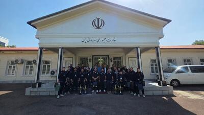  افتخارآفرینان وزنه‌برداری ایران مهمان سفیر ایران در ازبکستان