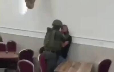  فیلم/ یورش نظامیان اشغالگر به تالار عروسی در قدس اشغالی