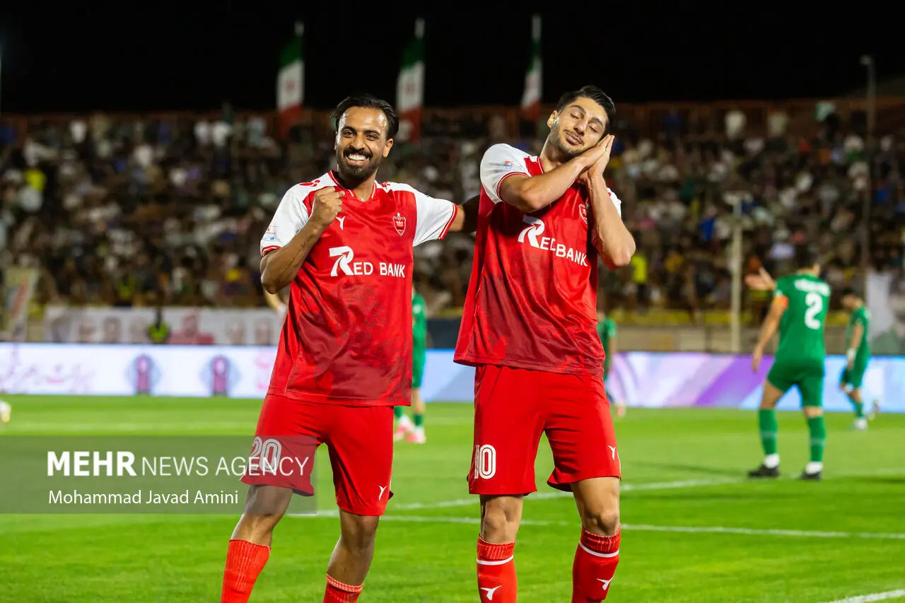 لیگ برتر فوتبال - شمس آذر و پرسپولیس