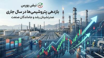 بازدهی سالانه و هفتگی پتروشیمی ها؛ کدام پتروشیمیها بیشترین سود را دادند؟